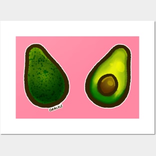 Absolutely Avocado (Duo Version) Posters and Art